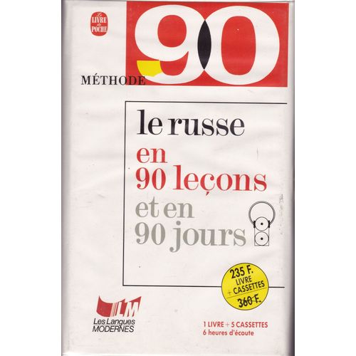 Le Russe En 90 Leçons Et En 90 Jours. Coffret