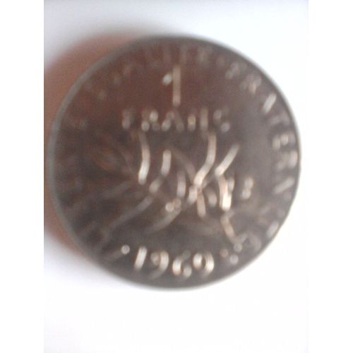 Piece De 1franc 1960