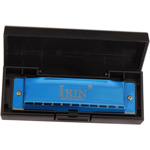 2 Pièces 10 Harmonica Pour Débutant Harmonica 10 Trous Harmonica Professionnel Mini-Harmonica Majeur Bruce