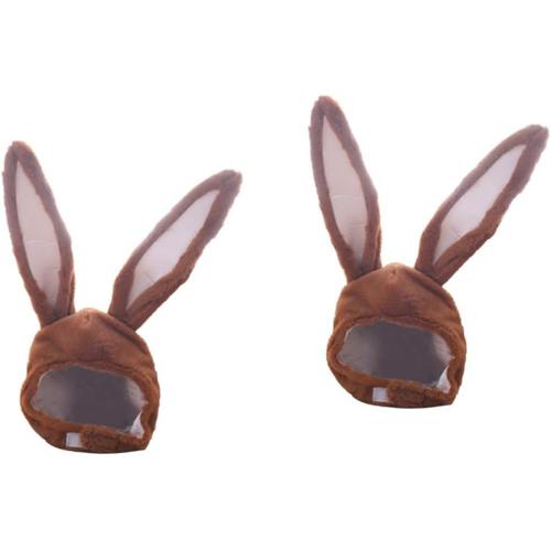 2 Pièces Chapeau De Dessin Animé Décor De Fruits Cadeaux Pour Adolescentes Le Cadeau Chapeaux Pour Tout-petits Autocollants De Noël Couvre-chef De Lapin Goth Mobile De Bébé Lièvre