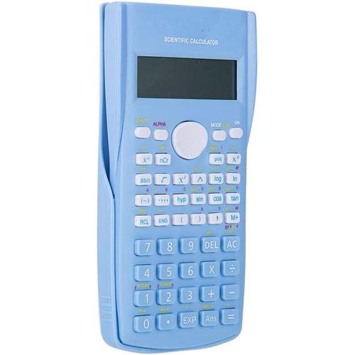 Blue Blue Calculatrice Mode Calculatrice Calculatrice Scientifique multifonctionnelle pour Les élèves du Premier Cycle du secondaire