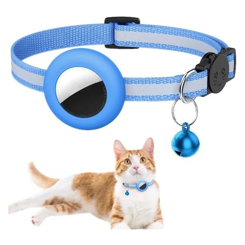 Collier De Protection Pour Étiquettes À Air, Support Étanche Aux Chocs Et À L'eau Pour Traqueurs Gps, Brille Dans La Nuit, Convient Aux Petits Chiens