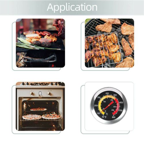 Thermomètre Pour Barbecue, Rôtissoire D'extérieur, Température Des Aliments, Gril, Jauge De Température, Affichage À Cadran