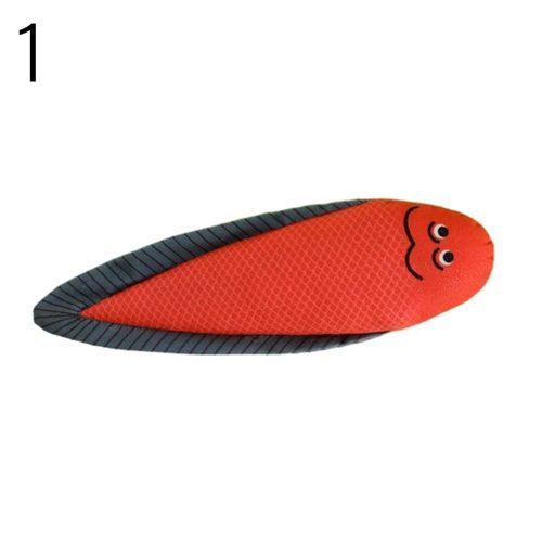 Jouet En Peluche À Mâcher Amusant, Simulation Interactive Poisson Chat Jouets Oreiller Jouet En Peluche Herbe-Aux-Chats