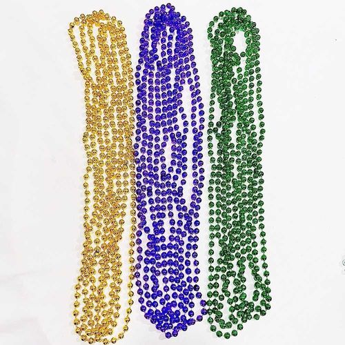 Accessoires de décoration de fête, collier perlé masqué, fête de la saint-Patrick, du Mardi Gras, du jour de l'indépendance
