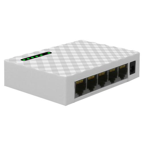 Commutateur de réseau de bureau 1000M RJ45 Gigabit Ethernet, HUB à 5 ports pour pièces de sécurité d'ordinateur à domicile pour moniteur à domicile