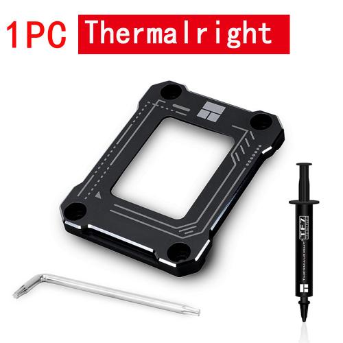 Thermalright ¿ correcteur de flexion pour processeur Intel 12e, cadre de protection, boucle de fond de panier fixe, CPU rouge/gris/noir, LGA1700-BCF