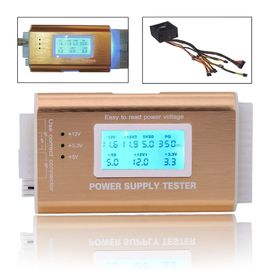 Nouveau Testeur D'alimentation Numérique Lcd, Support Pc 20/24 Broches 4 Psu Atx Btx Itx Sata Hdd Interface Pour Disque Dur Ate 8 Broches 4 Broches