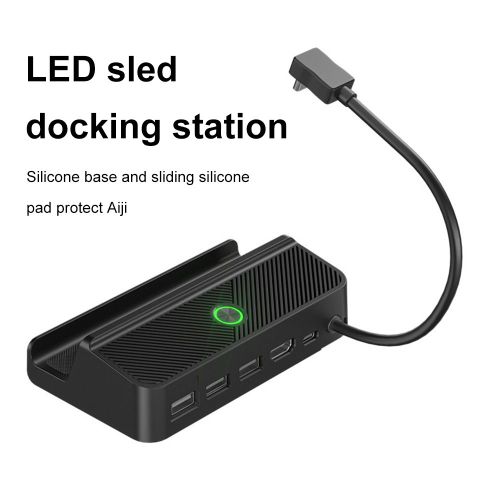 Support de concentrateur de convertisseur vidéo de base TV, station S6, projection USB 2.0 Type-C, 6 000 accessoires de base pour console Steam Deck