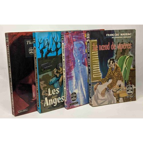 Thérèse Desqueyroux + Les Anges Noirs + Le Baiser Au Lépreux + Le Noeud De Vipères --- 4 Livres