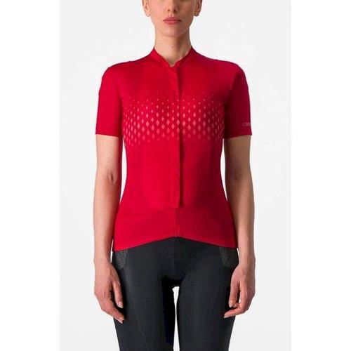 Unlimited Sentiero 3 Jersey - Maillot Vélo Femme Rich Red / Mineral Red L - L