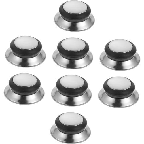 Couleur Assortie 8 Pièces Chapeau Haut De Forme Boutons De Pot De Rechange Couvercle De Couvercle De Casserole Universel Remplacement Du Bouton Du Pot Bouton De Pot Bakélite Poignée Remplaçable