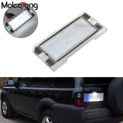 Lumière De Plaque D'immatriculation Led, Lampe Pour Land Rover Freelander 1 1998 1999 2000 2001 2002-2006, Accessoires Automobiles