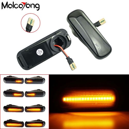 Feu Clignotant Led Dynamique Pour Honda Civic Crv V V 1996   2000, 2 Pièces, Clignotant Latéral