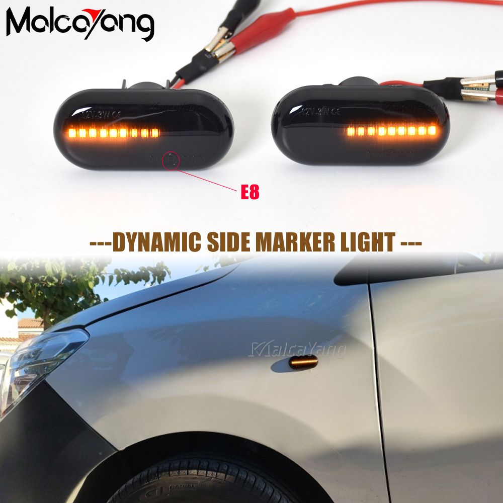 Feu Clignotant Led Pour Dacia Duster Dokker Lodgy Renault Me... - 3