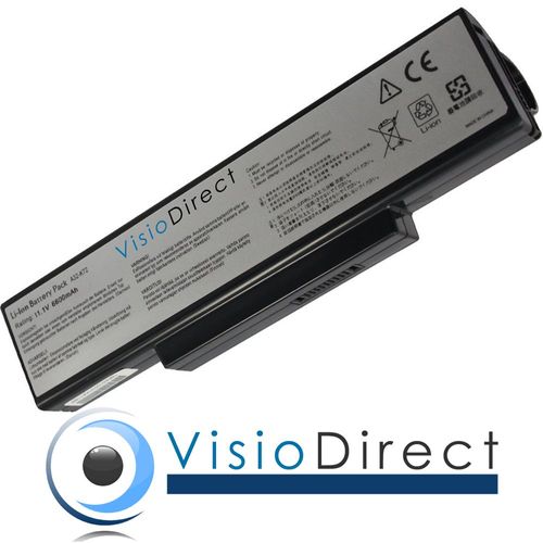 Batterie 11.1V 6600mAh pour ordinateur portable ASUS X77J - Visiodirect -