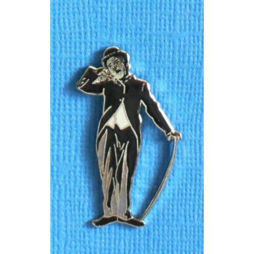 16278 // 1 Pin's : Charlot / Charles Spencer Chaplin Dit Charlie Chaplin . (Ed. Zreik © 1988 Bubbles Fr Démons & Merveilles)