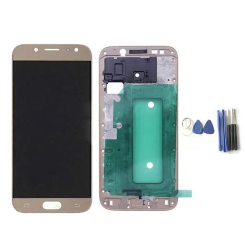 Assemblage De Numériseur D'écran Tactile À Affichage Lcd Ajustable Or Pour Samsung Galaxy J5 J530 Pro 2017