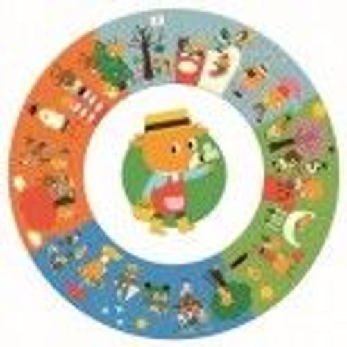 Puzzle 24 Pièces Puzzle Géant - L'année