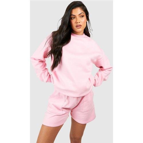 Survêtement De Grossesse Avec Sweat Et Short - Rose - 40