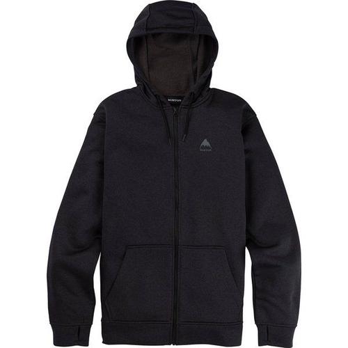 Sweat À Capuche Zippé Oak Homme, True Black Heather, Xxl