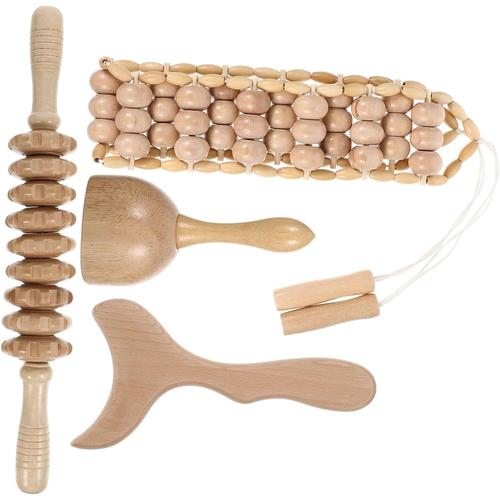 Comme Montré 1 Jeu Ensemble De Massage Gua Sha Spatule Faciale Outils Manuels De Massage Raclettes Circulation Sanguine Masseur De Pieds Outils De Massage En Bois Pour La Maison Ménage Grattoir