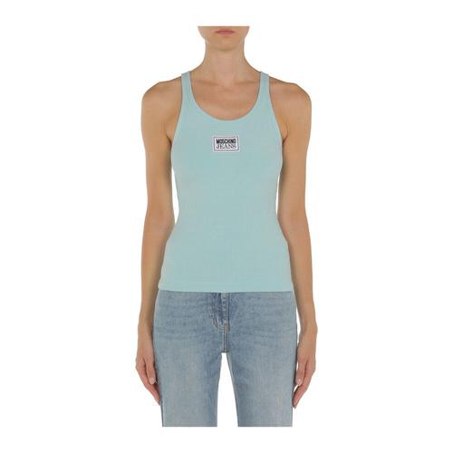 Moschino - Tops > Sleeveless Tops - Blue