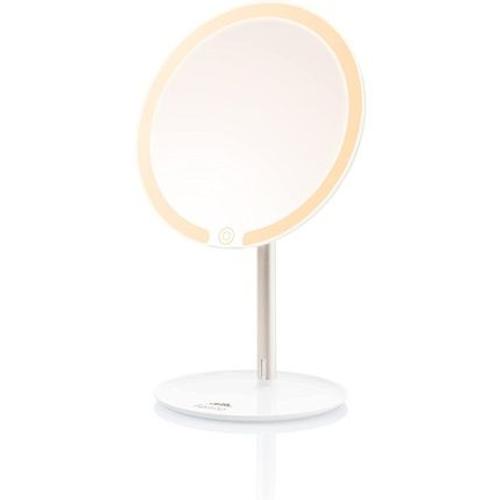 Eta Fenite Cosmetic Mirror With Lighting 178mm Diameter 3 Light Modes