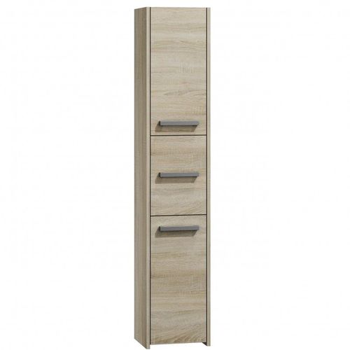 Topeshop S33 Sonoma Armoire De Rangement De Salle De Bain Chêne