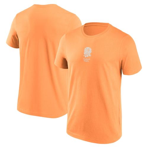 T-Shirt Graphique Angleterre Rugby - Orange