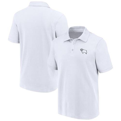 Polo Derby County Essentials - Blanc - Hommes