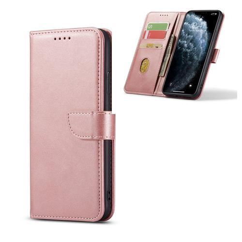 Coque Iphone 11 Pro, Etui Iphone 11 Pro, Etui Housse Coque Pour Iphone 11 Pro, Portefeuille Etui En Cuir Pu Premium Housse Pour Iphone 11 Pro (Rose)