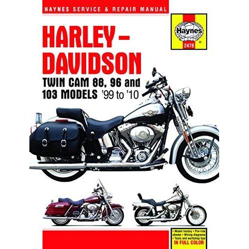 Harley-Davidson Twin Cam 88, 96 & 103 Models (99 - 10) Haynes Repair Manual