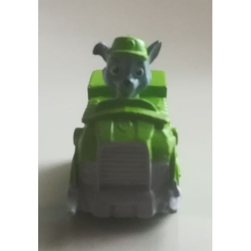 Figurine Embout De Crayon Rocky Dans Son Camion Pat Patrouille