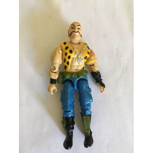 Figurine G.I.Joe Gnawgahyde Dreadnok Poacher Seule Et En Loose