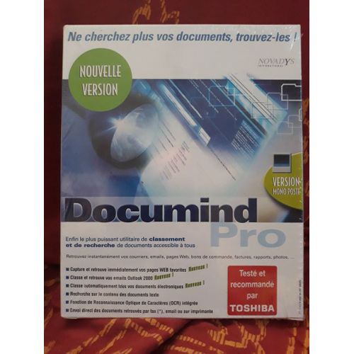 Cd-Rom De Gestion "Documindpro"