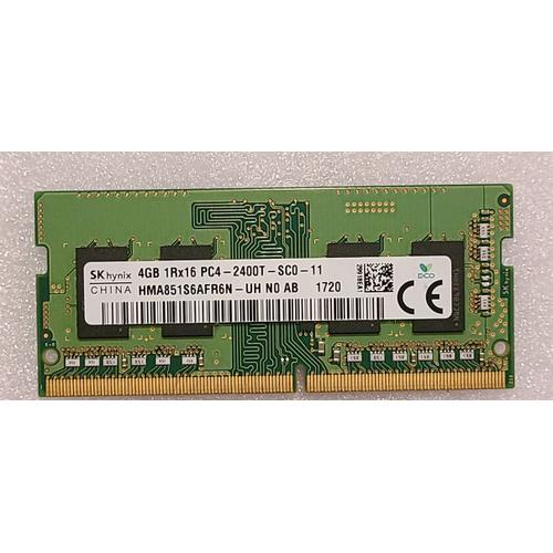 SK Hynix - DDR4 - module - 4 Go - SO DIMM 260 broches - 2400 MHz / PC4-19200 - CL17 - 1.2 V - mémoire sans tampon - non ECC