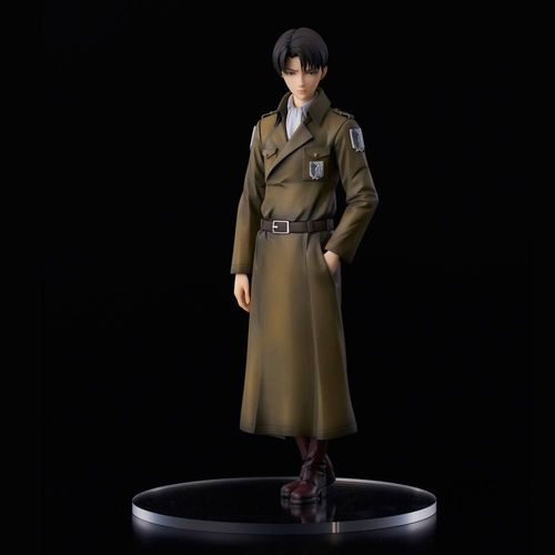 Attack On Titan Statuette Pvc Levi Coat Style 22 Cm