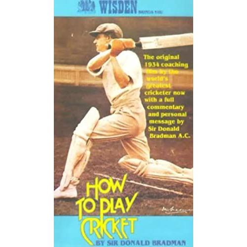 How To Play Cricket By Sir Donald Bradman [Vhs]