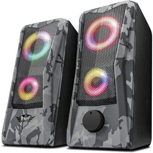 Trust Gaming GXT 606 Javv Système Enceintes 2.0 éclairées RGB