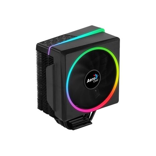 AeroCool Cylon 4 - Refroidisseur de processeur - (pour : LGA775, LGA1156, AM2, AM2+, AM3, LGA1155, AM3+, LGA2011, FM1, FM2, LGA1150, LGA1151, AM4, LGA2066) - aluminium - 120 mm