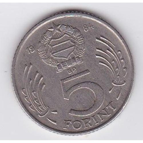 Hongrie Magyar 5 Forint 1984