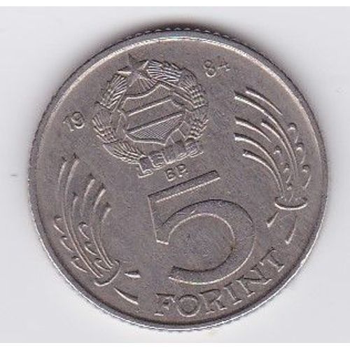 Hongrie Magyar 5 Forint 1984