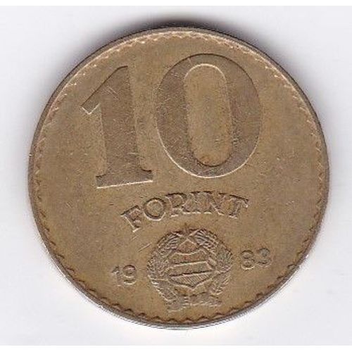 Hongrie Magyar 10 Forint 1983