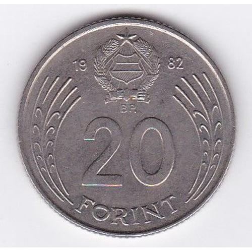 Hongrie Magyar 20 Forint 1982