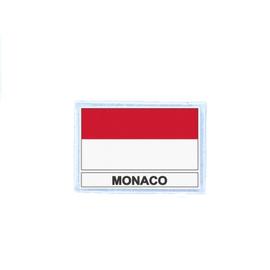 4x Autocollant sticker voiture moto stripes drapeau tuning monaco monegasque 