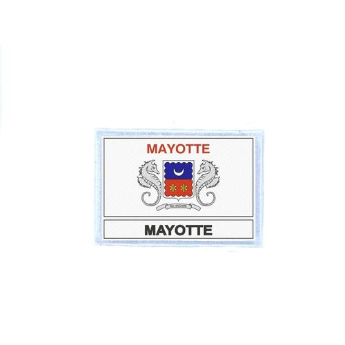 Ecusson Patch Badge Imprime Drapeau Yt Mayotte