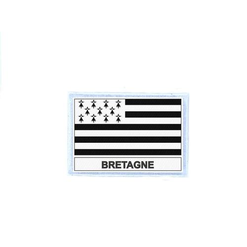 Ecusson Patch Badge Imprime Drapeau Bretagne Breton