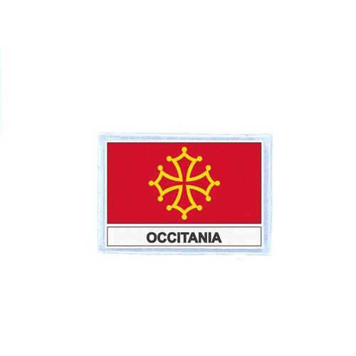 Ecusson Patch Badge Imprime Drapeau Occita Occitanie