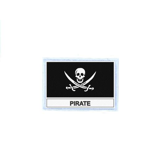 Ecusson Patch Badge Imprime Drapeau Pirate Jack Rackham